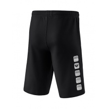 Erima Sport-Freizeithose Essential 5-C Short - Baumwolle - kurz schwarz/weiss Herren